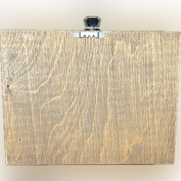 Vintage Country Kitchen 3D Paper Art Wall Decor Wooden Base - Picture 5 of 5